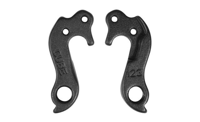 1pc MTB Alloy Gear Hangers Bicycle Rear Derailleur Hanger Frame Gear Tail Hook For CUBE 2015 Reaction GTC Aim Analog Easy To Use Color : Black